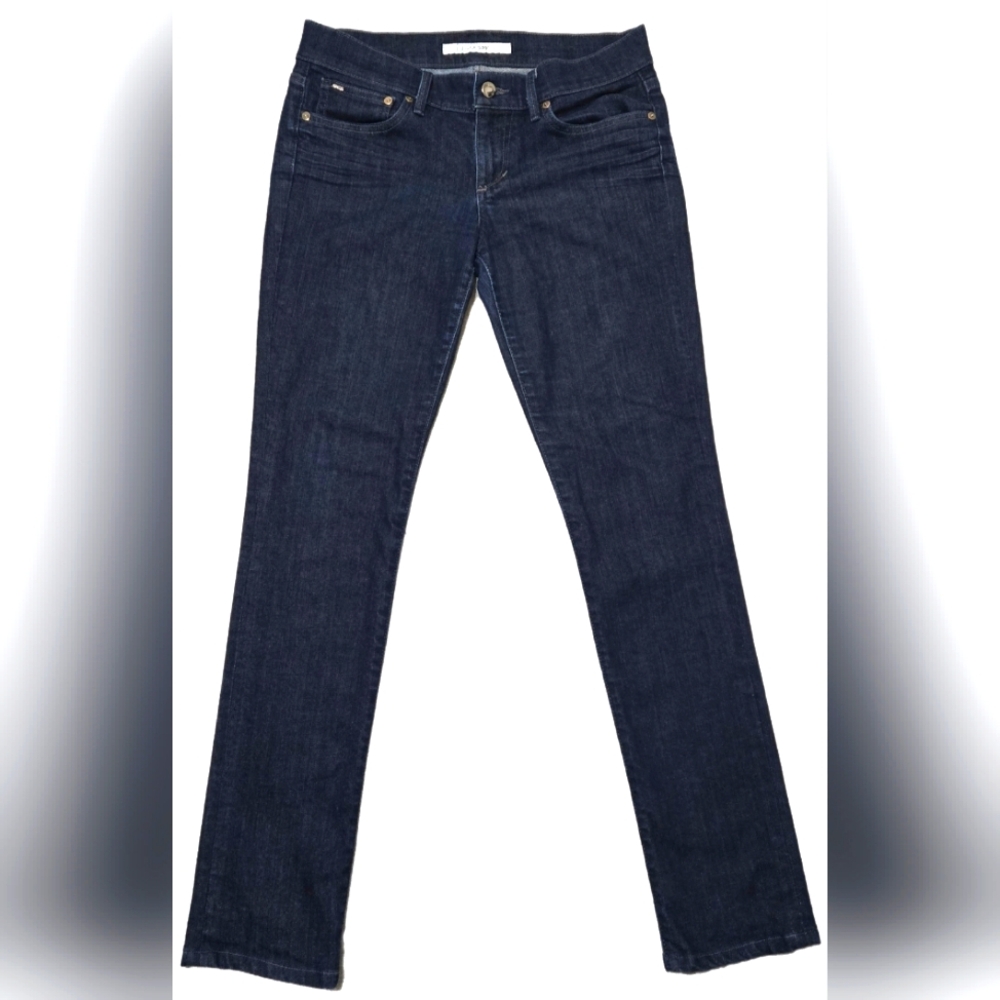 JOE'S Dark Blue Cigarette Style Slim Fit Straight Leg Denim Jeans Size 28
